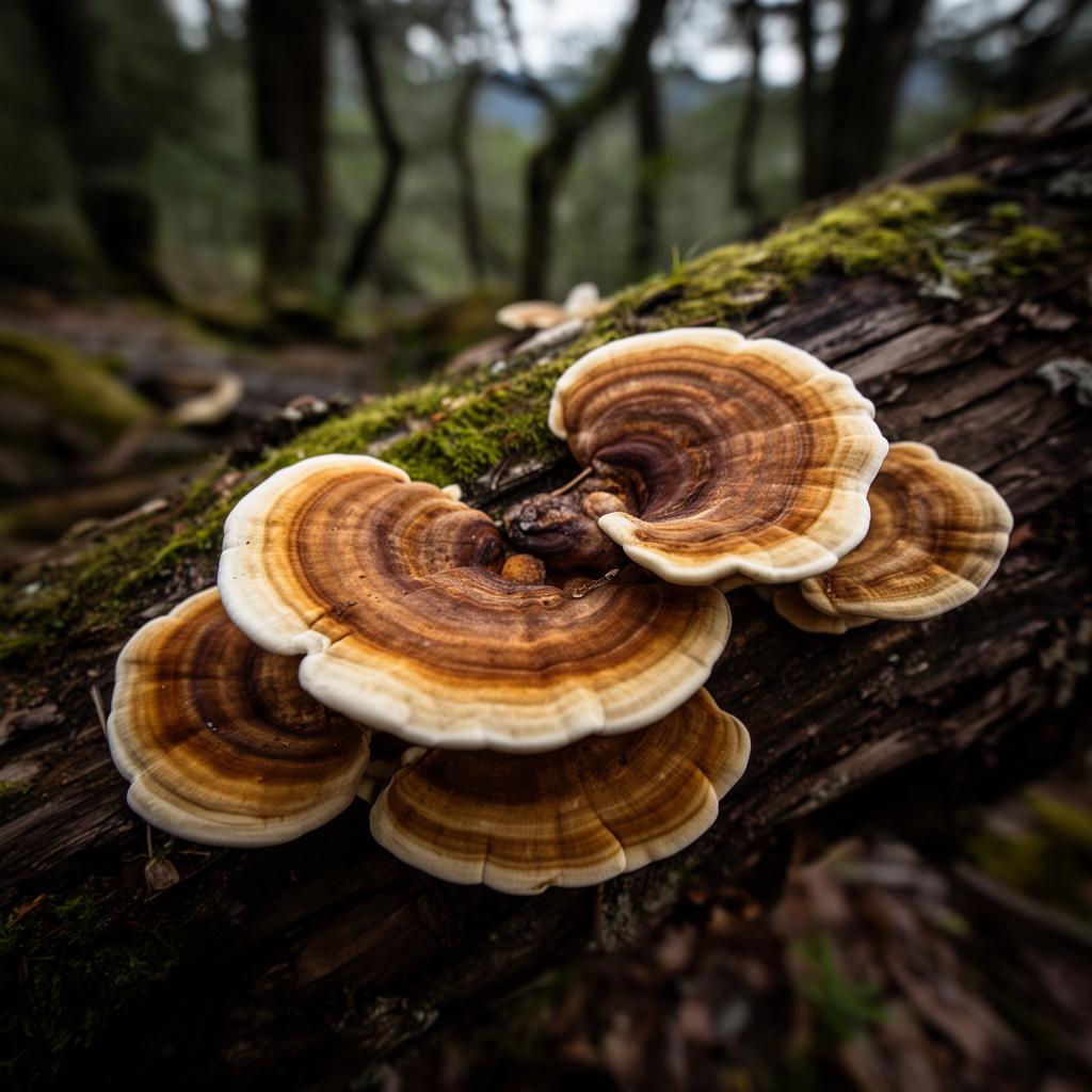 Cola de Pavo (Trametes versicolor)