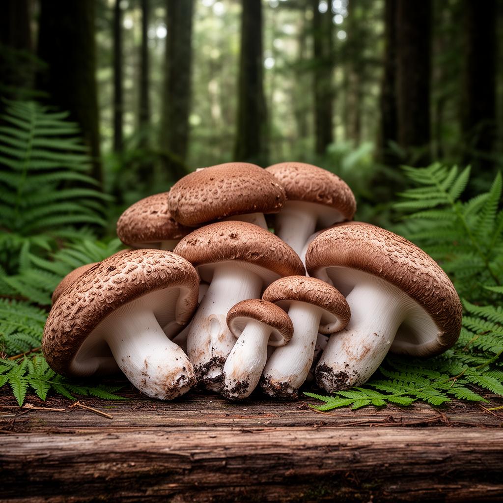 Shiitake (Lentinula edodes)