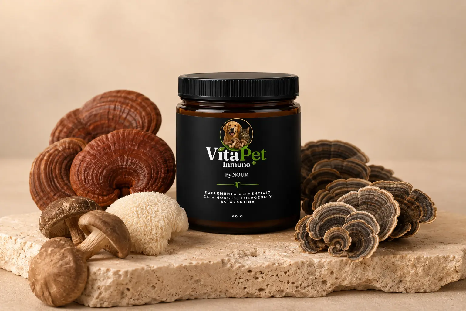 VitaPet Inmuno+ — Frasco de vidrio